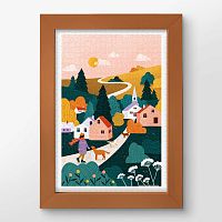 Пазл Pintoo 600 деталей: Беа Мюллер. Загородная прогулка