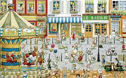 Пазл 1000 деталей Pintoo: SMART Рай для кошек