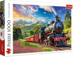 Пазл Trefl 1000 деталей: Путешествие на поезде