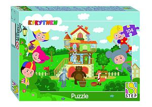 Пазл Step puzzle 104 деталей: Кукутики