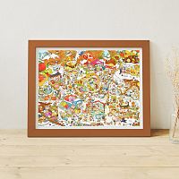 Пазл Pintoo 1200 деталей: Пэйцзи. Лесной рынок