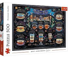 Пазл Trefl 500 деталей: Перерыв на кофе (УЦЕНКА)