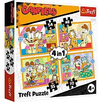 Пазл Trefl 35#48#54#70 деталей: Гарфилд