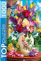 Пазл TOP Puzzle 1000 деталей: Летний букет и колибри